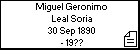 Miguel Geronimo Leal Soria