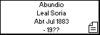 Abundio Leal Soria