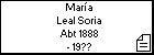 María Leal Soria