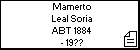Mamerto Leal Soria