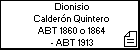 Dionisio Calderón Quintero