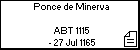 Ponce de Minerva