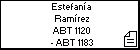 Estefanía Ramírez