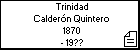 Trinidad Calderón Quintero