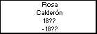 Rosa Calderón