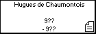 Hugues de Chaumontois 