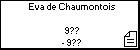 Eva de Chaumontois 