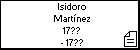 Isidoro Martínez