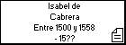 Isabel de Cabrera