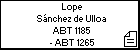 Lope Sánchez de Ulloa
