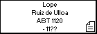 Lope Ruiz de Ulloa