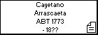 Cayetano Arrascaeta