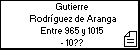 Gutierre Rodríguez de Aranga