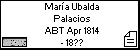 María Ubalda Palacios