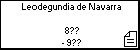 Leodegundia de Navarra 