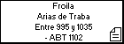 Froila Arias de Traba