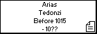 Arias Tedonzi