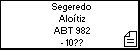 Segeredo Aloítiz