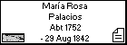 María Rosa Palacios