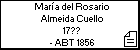 María del Rosario Almeida Cuello