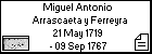 Miguel Antonio Arrascaeta y Ferreyra