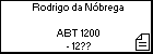 Rodrigo da Nóbrega 