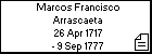 Marcos Francisco Arrascaeta
