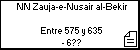 NN Zauja-e-Nusair al-Bekir 