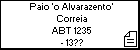 Paio 'o Alvarazento' Correia