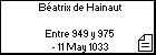 Béatrix de Hainaut 