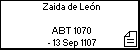 Zaida de León 