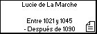 Lucie de La Marche 