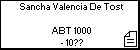 Sancha Valencia De Tost 