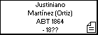 Justiniano Martínez (Ortiz)