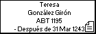 Teresa González Girón