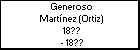 Generoso Martínez (Ortiz)