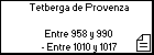 Tetberga de Provenza 