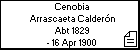 Cenobia Arrascaeta Calderón