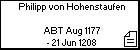 Philipp von Hohenstaufen 