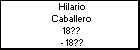Hilario Caballero