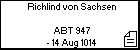 Richlind von Sachsen 