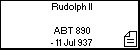 Rudolph II 