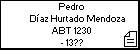 Pedro Díaz Hurtado Mendoza