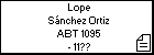 Lope Sánchez Ortiz