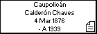 Caupolicán Calderón Chaves