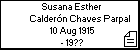 Susana Esther Calderón Chaves Parpal