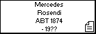 Mercedes Rosendi