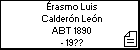 Érasmo Luis Calderón León