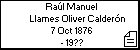 Raúl Manuel Llames Oliver Calderón