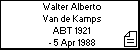 Walter Alberto Van de Kamps